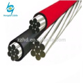 0.6/1KV Low voltage Aluminum Conductors 2/3/4 cores overhead Aerial Bundle xlpe ABC cable